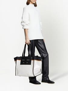 Proenza Schouler White Label Morris gecoate shopper - Zwart
