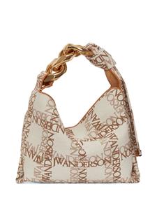 JW Anderson Chain Hobo hopper met ketting - Beige