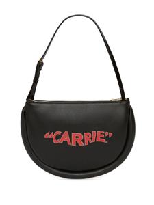 JW Anderson Carrie Bumper Moon schoudertas - Zwart