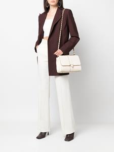 Aspinal Of London Lottie leren schoudertas - Beige