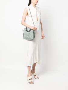 Stella McCartney Shopper met gehaakt detail - Groen