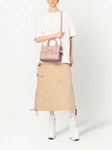 Marc Jacobs The Leather Tote kleine shopper - Beige
