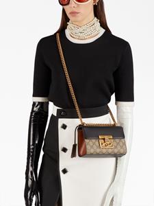 Gucci Supreme schoudertas met GG logo - Zwart