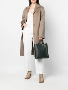 Jil Sander Giro leren shopper - Groen