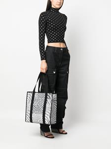 Alexander Wang Shopper met logoprint - Wit