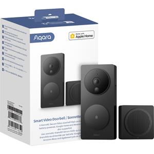 Aqara Videodeurintercom SVD-C03 Zwart Apple HomeKit, Alexa, Google Home, IFTTT