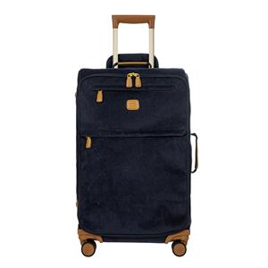 Bric's Life Trolley 70 blue Zachte koffer