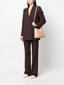 Furla medium Fleur leather shoulder bag - Beige