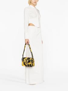 Versace baroque-print satchel bag - Zwart