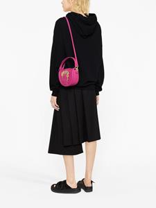 Versace baroque-buckle tote bag - Roze