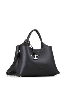 Tod's Shopper met logo - Zwart