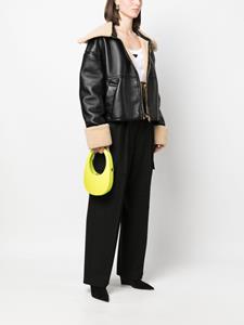 Coperni mini Swipe leather tote bag - Groen