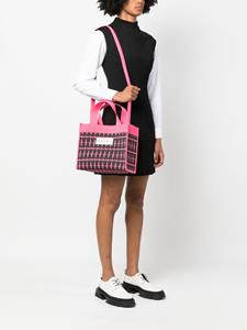 Marni Shopper met logopatch - Roze