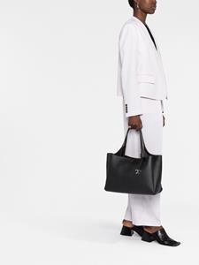 Tod's Leren shopper - Zwart