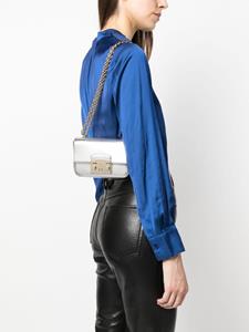 Furla mini Metropolis leather shoulder bag - Zilver