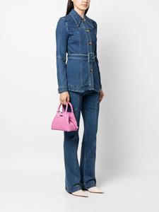 Aspinal Of London mini Paris leather tote bag - Roze