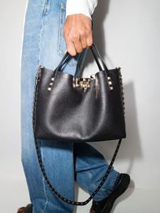 Valentino Rockstud kleine shopper - Zwart