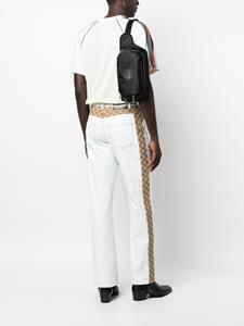 Gucci Double G logo-patch belt bag - Zwart