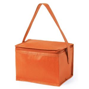 Merkloos Strand sixpack mini koeltasjes oranje -