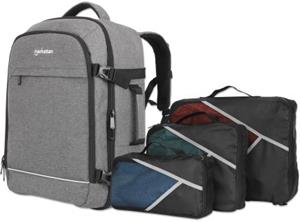 Manhattan Notebook Rucksack Notebook-Rucksack mit Gerätefächern für Laptops bis zu 17,3 ,Tablets