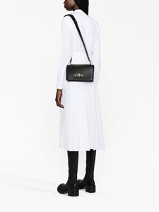 Alexander McQueen Jewelled leather shoulder bag - Zwart