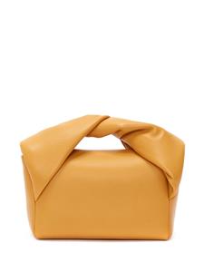 JW Anderson medium Twister leather shoulder bag - Geel