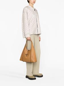 Tod's T Timeless leather tote bag - Bruin