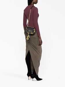 Versace Barocco-print scarf shoulder bag - Zwart