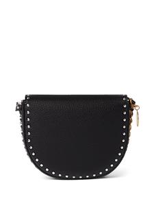 Stella McCartney Frayme faux-leather shoulder bag - Zwart