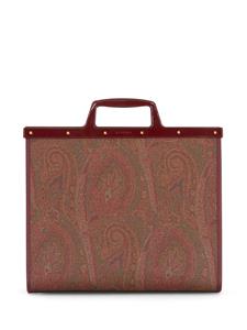 ETRO Pegaso-motif shopping bag - Rood