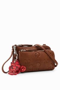 Desigual Telefoontasje-portemonnee met Mickey Mouse - BROWN