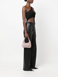 Kara crystal-embellished tote bag - Roze