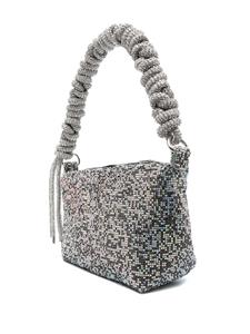 Kara crystal-embellishment tote bag - Zwart