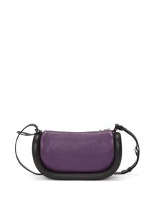 JW Anderson Bumper-12 leather crossbody bag - Paars
