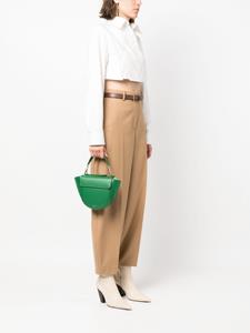 Wandler Hortensia leather shoulder bag - Groen