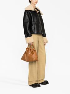 Tod's Di Bag leren shopper - Bruin