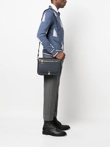 Thom Browne Reporter tas met logo-reliëf - Blauw