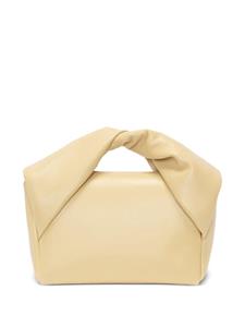 JW Anderson large Twister leather bag - Geel