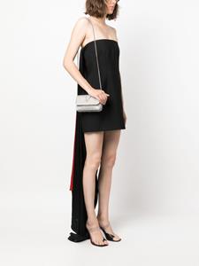 Versace Virtus rhinestone-embellished shoulder bag - Wit