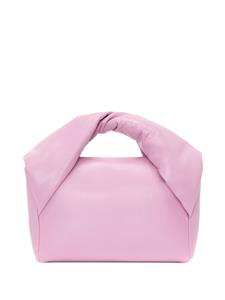 JW Anderson medium Twister leather bag - Roze