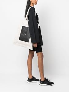 Adidas Lux logo-print tote bag - Beige
