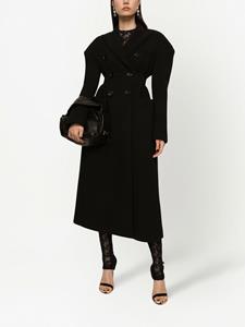 Dolce & Gabbana Leren schoudertas - Zwart