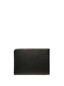 Bally Banque Necessaire leather laptop bag - Zwart