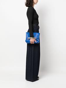 Victoria Beckham Chain Pouch leren shopper - Blauw