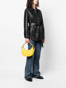 Zadig & Voltaire Moonrock leather tote bag - Geel