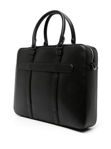 Michael Kors Collection Hudson leather briefcase - Zwart