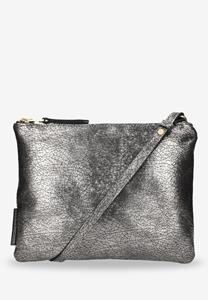 freddelabretoniere Crossbody Tas Bregje Metallic Zwart