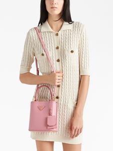 Prada Panier leren tas - Roze