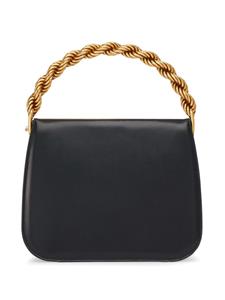Ferragamo medium Semi-rigid leather tote bag - Zwart