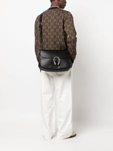 Gucci Dionysus leather messenger bag - Zwart